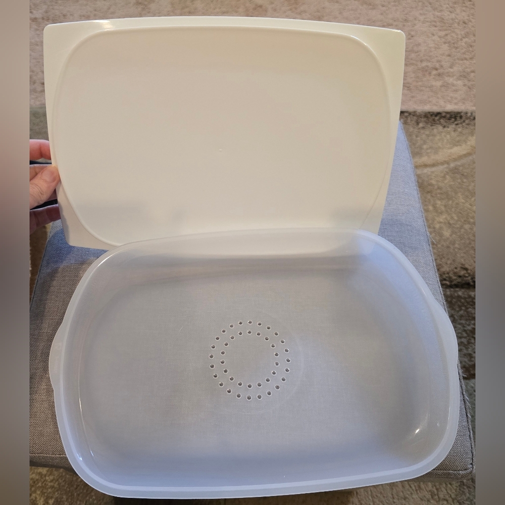 Tupperware Cheesmart Low Rectangle - Picture 4 of 4